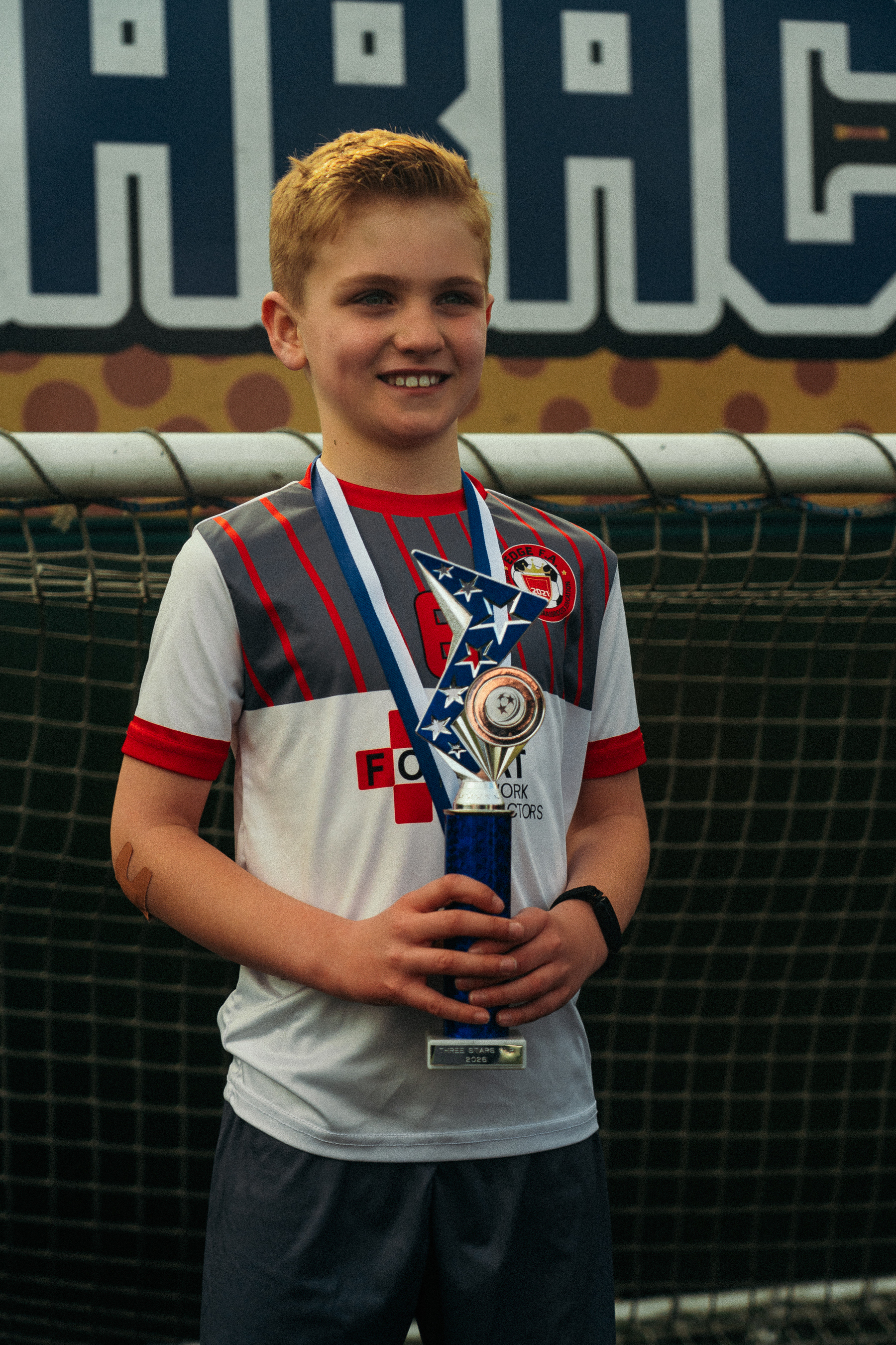 Trophy presentation